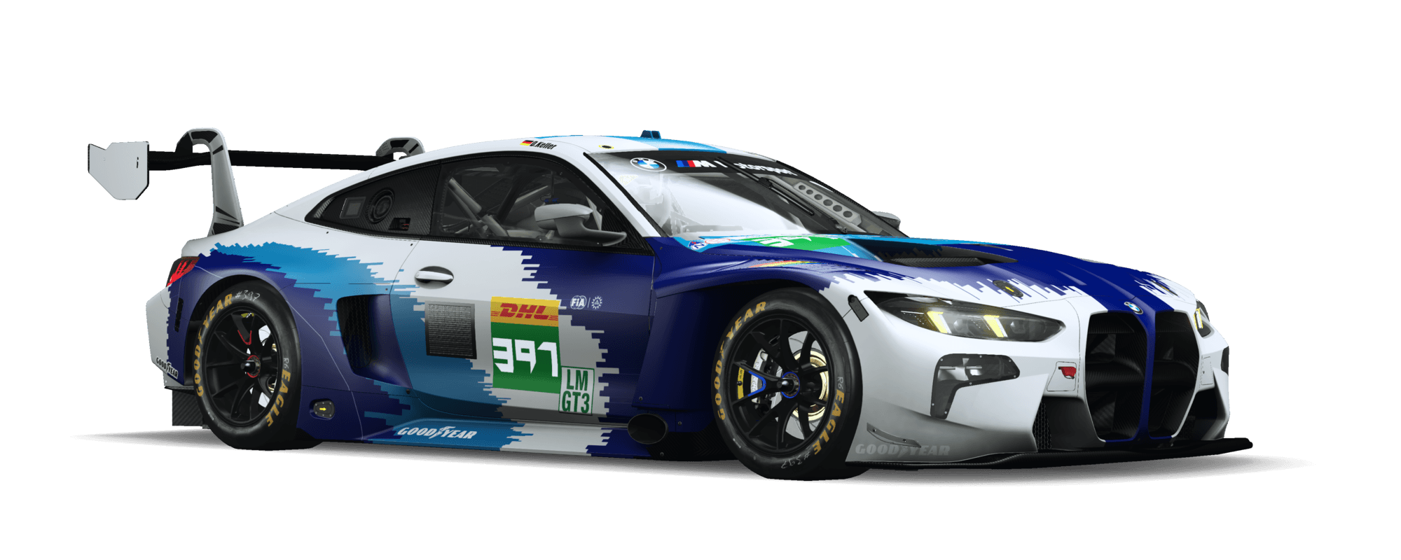 BMW M4 GT3 — Startnummer 391